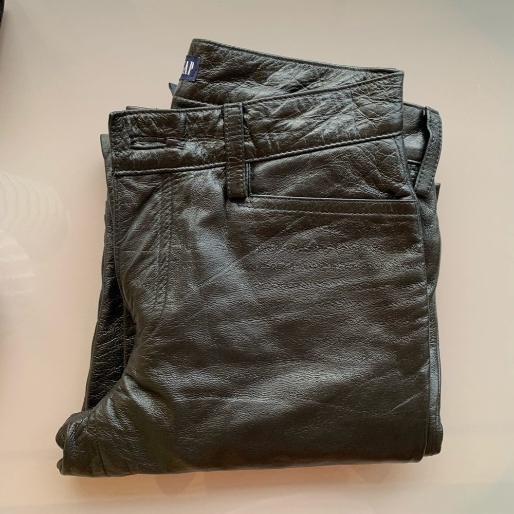 Vintage Gap Leather Pants